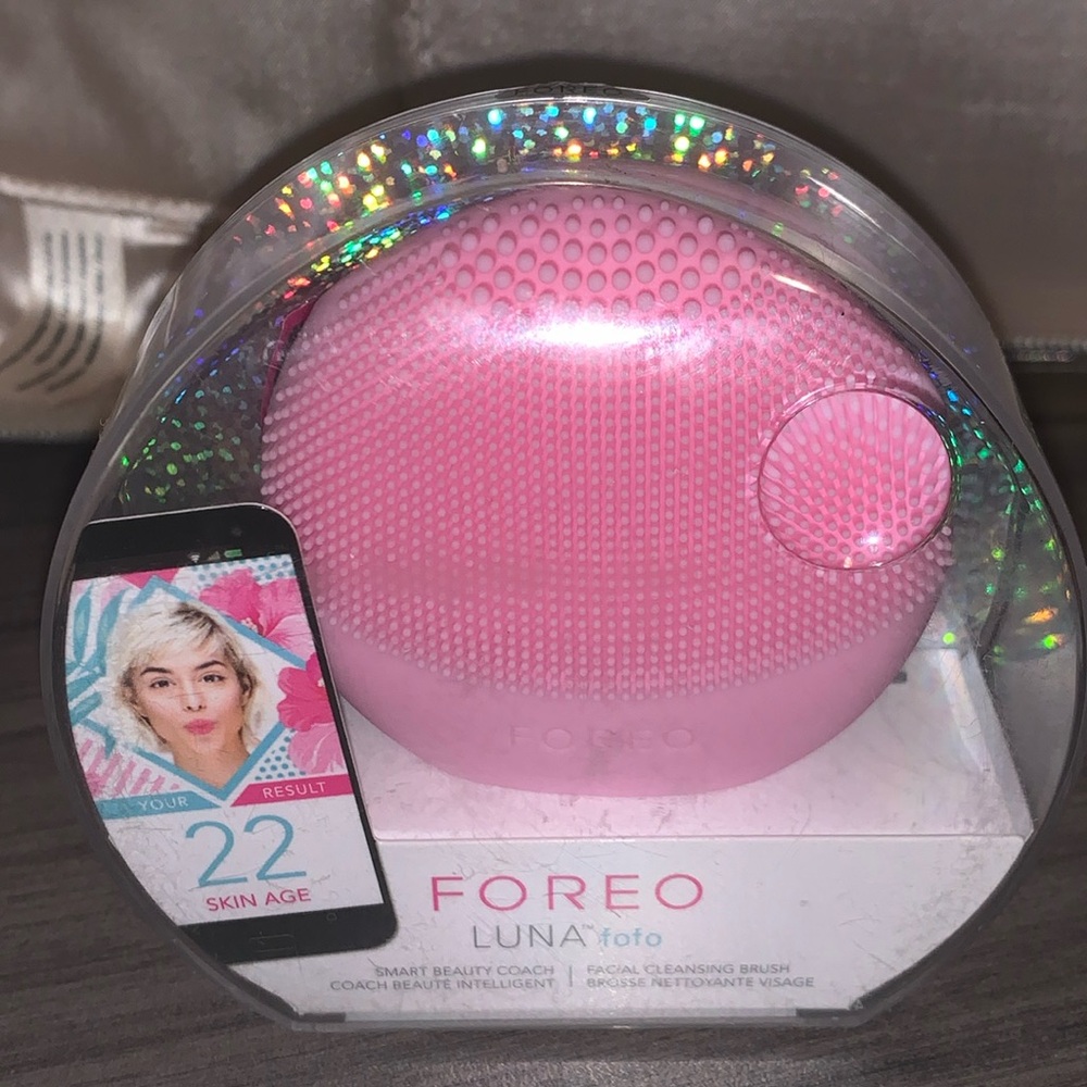 ✨MSRP $89✨ NEW FOREO LUNA™ fofo 2-in-1 24K Smart Facial Silicone Cleansing Brush